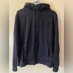 Boss Hugo Boss Mens XL Saggy Regular Fit Full Zip Hoodie